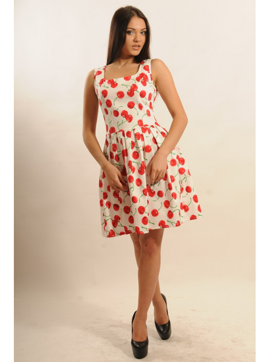 Платье "Черри" ПЛ 9.2-61/15белый