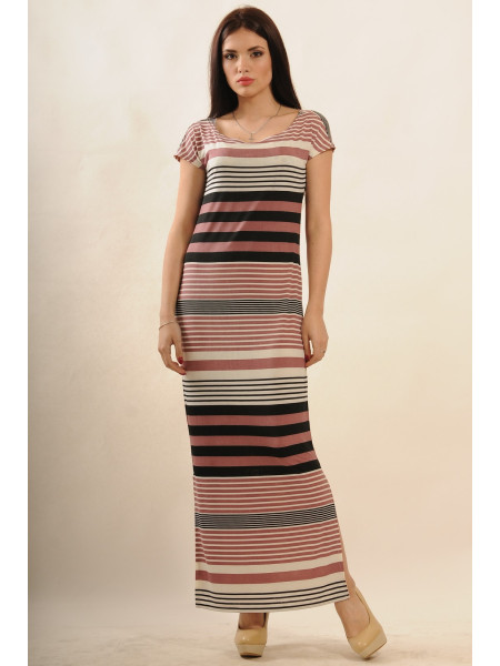 Платье "Радуга" макси