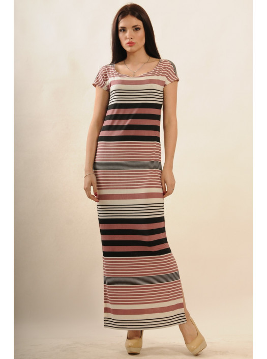 Платье "Радуга" макси ПЛ 4.2-54/15баклажан