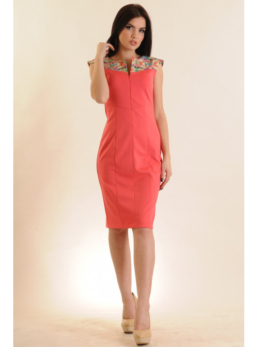 Платье "Николь" ПЛ 12.1-13/16коралл