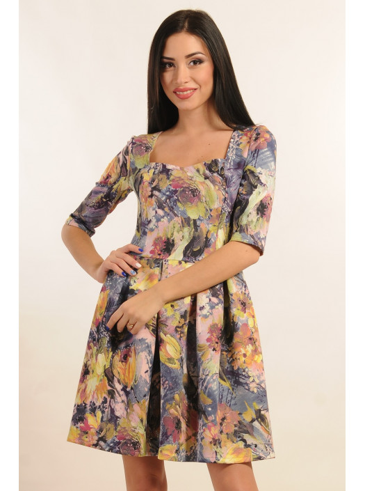 Платье "Бутон" ПЛ 22.2-82/15фиолет