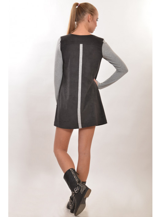 Платье "Киви" ПЛ 30.1-99/15графит