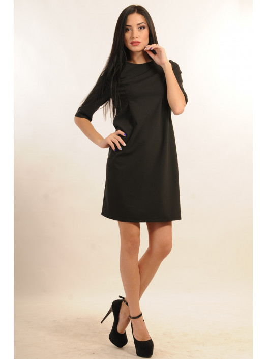 Платье "Горчица" ПЛ 5.1-81/15черный