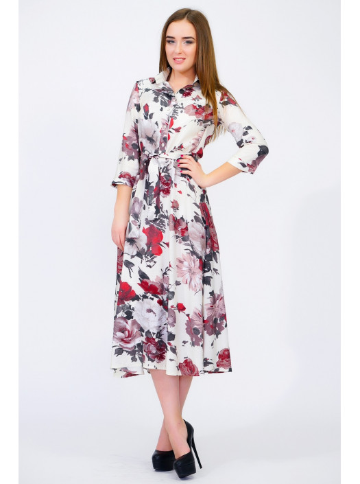 Платье "Сюзи" ПЛ 28.2-52/15молоко