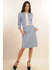 Платье "Дафина" ПЛ 12.1-77/15голубой