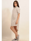 Платье-рубашка "Дакота" ПЛ 15.2-11/16беж