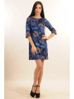 Платье "Волна" ПЛ 18.2-65/14синий