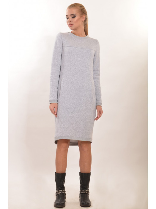 Платье "Йорк" ПЛ 32.1-01/15серый меланж 