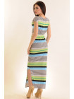 Платье "Радуга" макси ПЛ 4.2-54/15салат