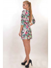 Платье "Волна" ПЛ 18.2-65/14цветочный принт