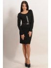 Платье "Элен" ПЛ 25.1-40/15черный