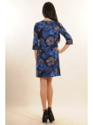 Платье "Волна" ПЛ 18.2-65/14синий