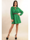 Платье "Кензо" ПЛ 9.1-74/15зеленый