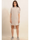 Платье-рубашка "Дакота" ПЛ 15.2-11/16беж