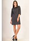 Платье "Волна" ПЛ 18.2-65/14синий принт