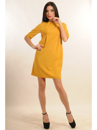 Платье "Горчица"