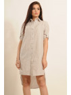 Платье-рубашка "Дакота" ПЛ 15.2-11/16беж