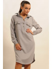 Платье "Текила" ПЛ 5.1-44/16серый