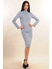 Платье "Скай" ПЛ 12.1-96/15голубой меланж