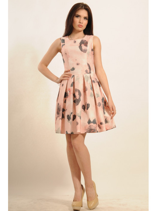 Платье "Жасмин" ПЛ 9.2-48/15пудра