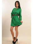 Платье "Кензо" ПЛ 9.1-74/15зеленый