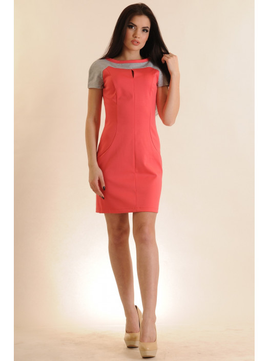 Платье "Эмма" ПЛ 12.1-12/16коралл