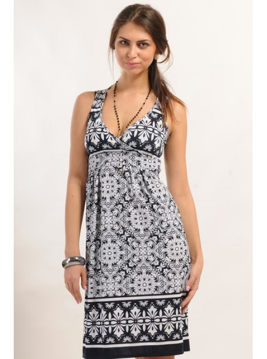 Сарафан "Весна" СФ 4.2-79/14синий орнамент