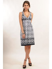 Сарафан "Весна" СФ 4.2-79/14синий орнамент