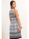 Сарафан "Весна" СФ 4.2-79/14синий орнамент