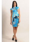 Платье "Абба" ПЛ 9.2-44/15голубой