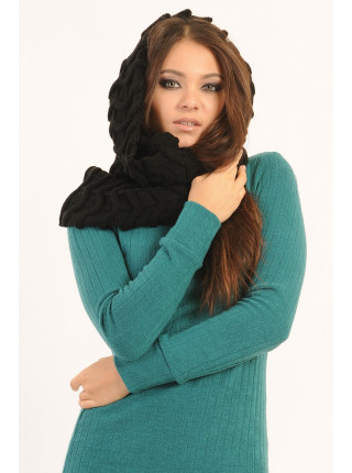 Шарф вязаный "Хомут"