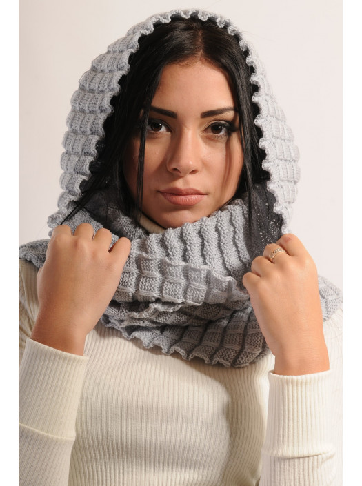 Шарф - Хомут ШФ 112серый