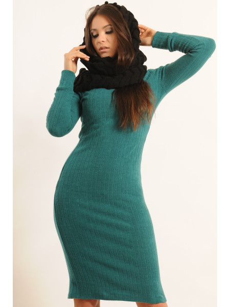 Шарф вязаный "Хомут"