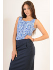 Майка "Лаура" МК 16.2-57/15синий