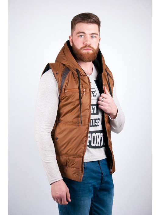 Жилетка спортивная Жилетка №57E101_Терракотовый