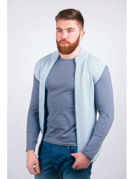 Жилетка шерстяная