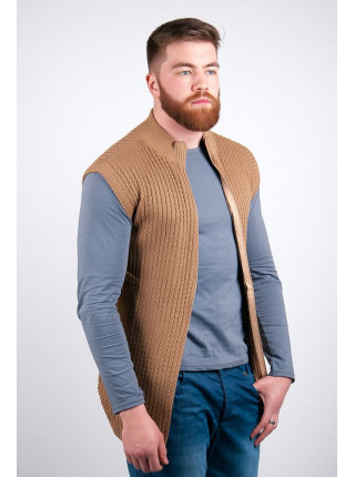 Жилетка шерстяная