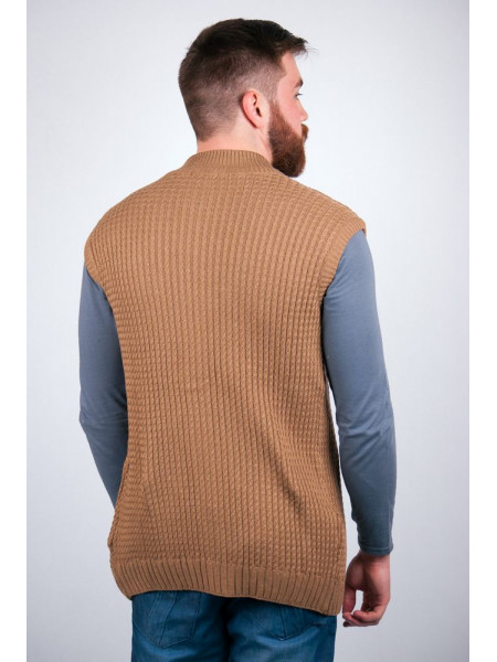 Жилетка шерстяная