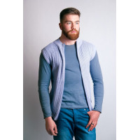 Жилетка шерстяная