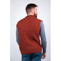 Жилетка шерстяная