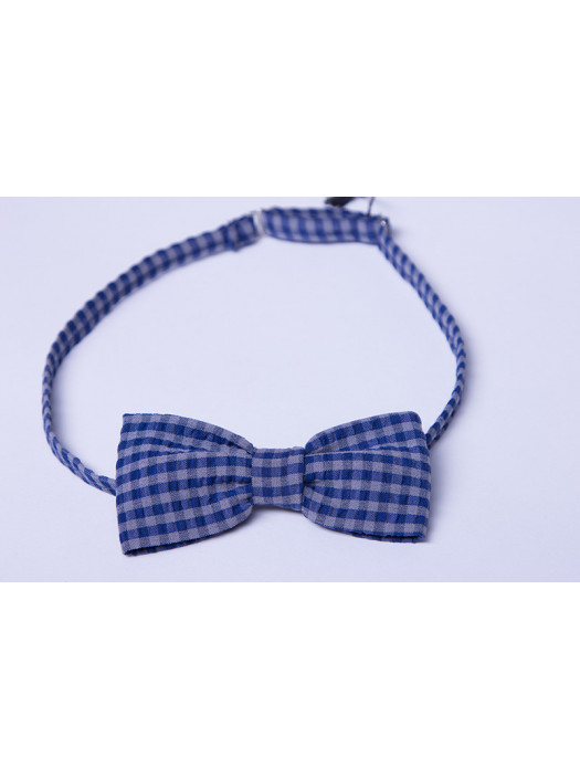 Бабочка Бабочка А0102_Клетка сине-серая