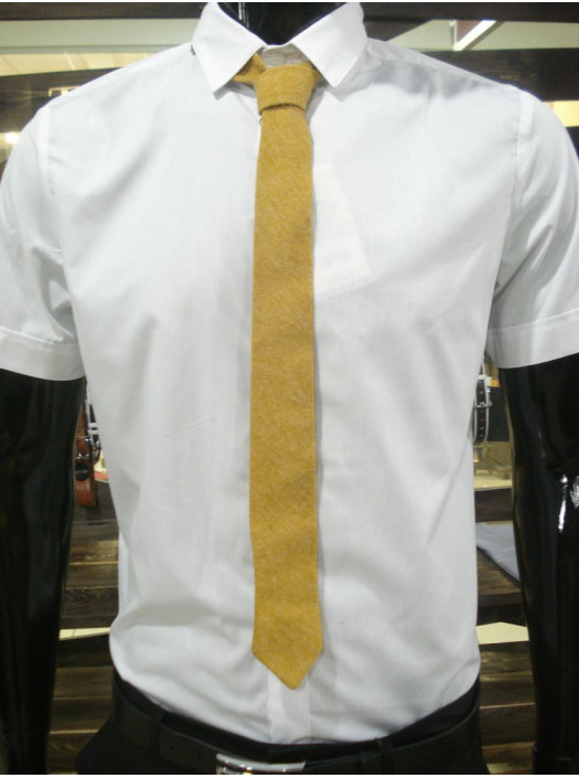 Галстук Галстук A 0011_Горчичный