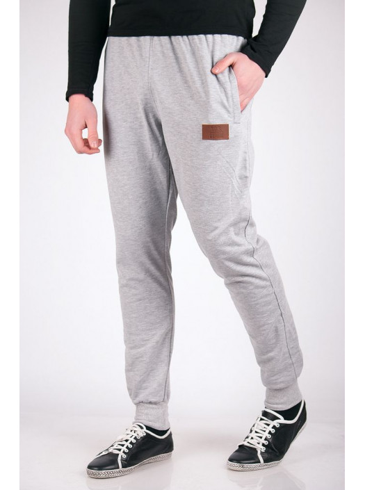 Брюки Брюки спортивные №123F002_Серый