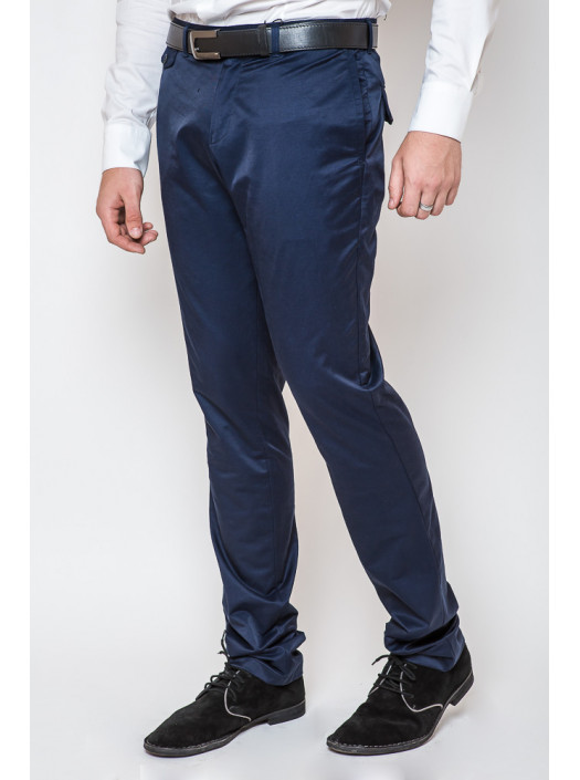 Брюки Брюки 1135-1_Черно-синий