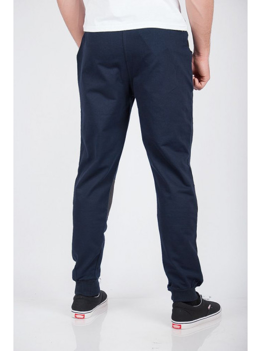 Брюки Брюки спортивные №118F002_Темно-синий