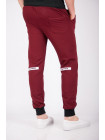 Брюки Брюки спортивные №124F001_Бордо