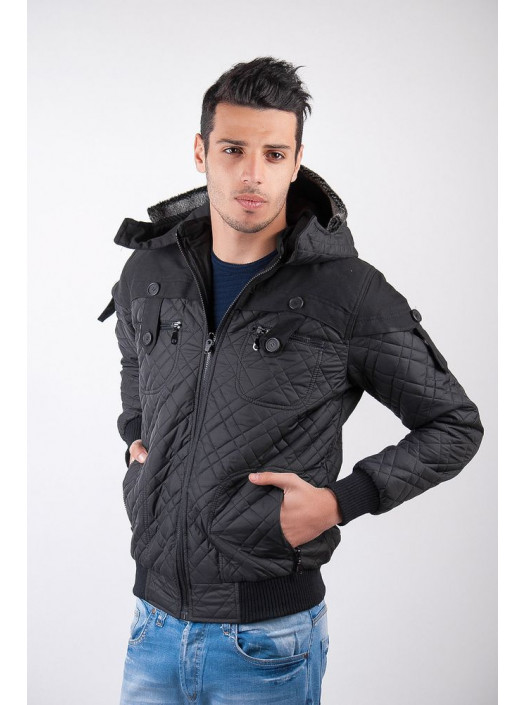 Демисезонная куртка Куртка №57G070_Черный