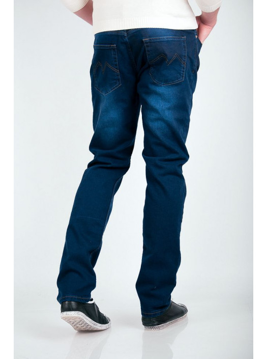Джинсы Джинсы №121F003-3_Темно-синий