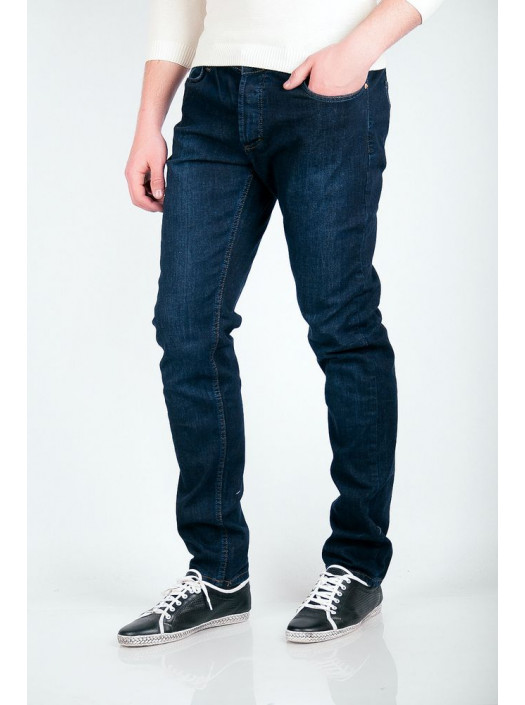 Джинсы Джинсы №121F003-6_Чернильный