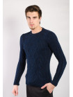 Свитер Свитер №55F006_Темно-синий